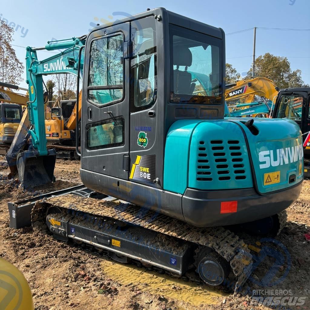 Sunward SWE80 Мини-экскаваторы