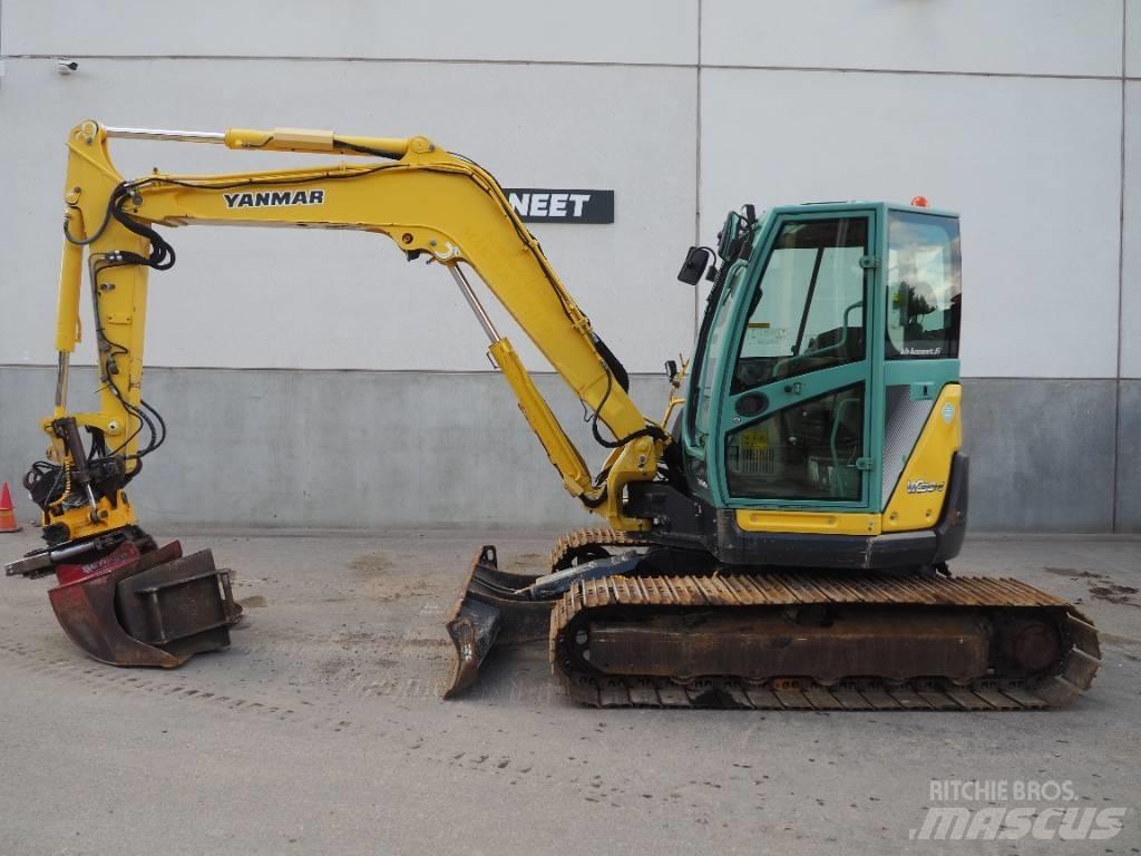 Yanmar Vio 80 Малые экскаваторы 7т-12т