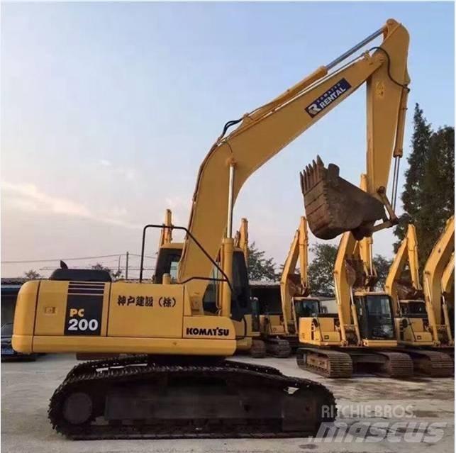 Komatsu pc200-7 Гусеничные экскаваторы