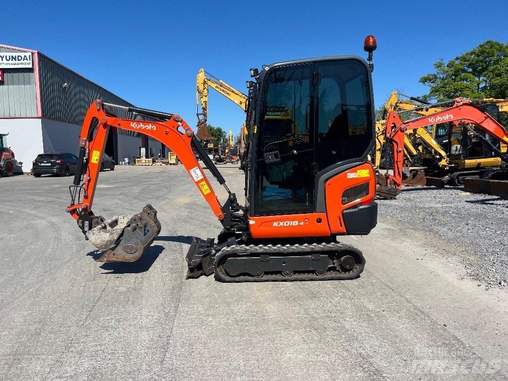 Kubota KX 018-4 Мини-экскаваторы