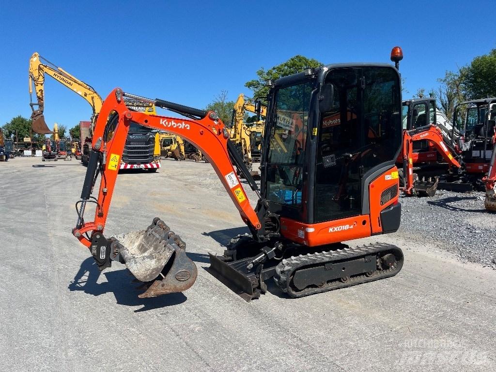 Kubota KX 018-4 Мини-экскаваторы