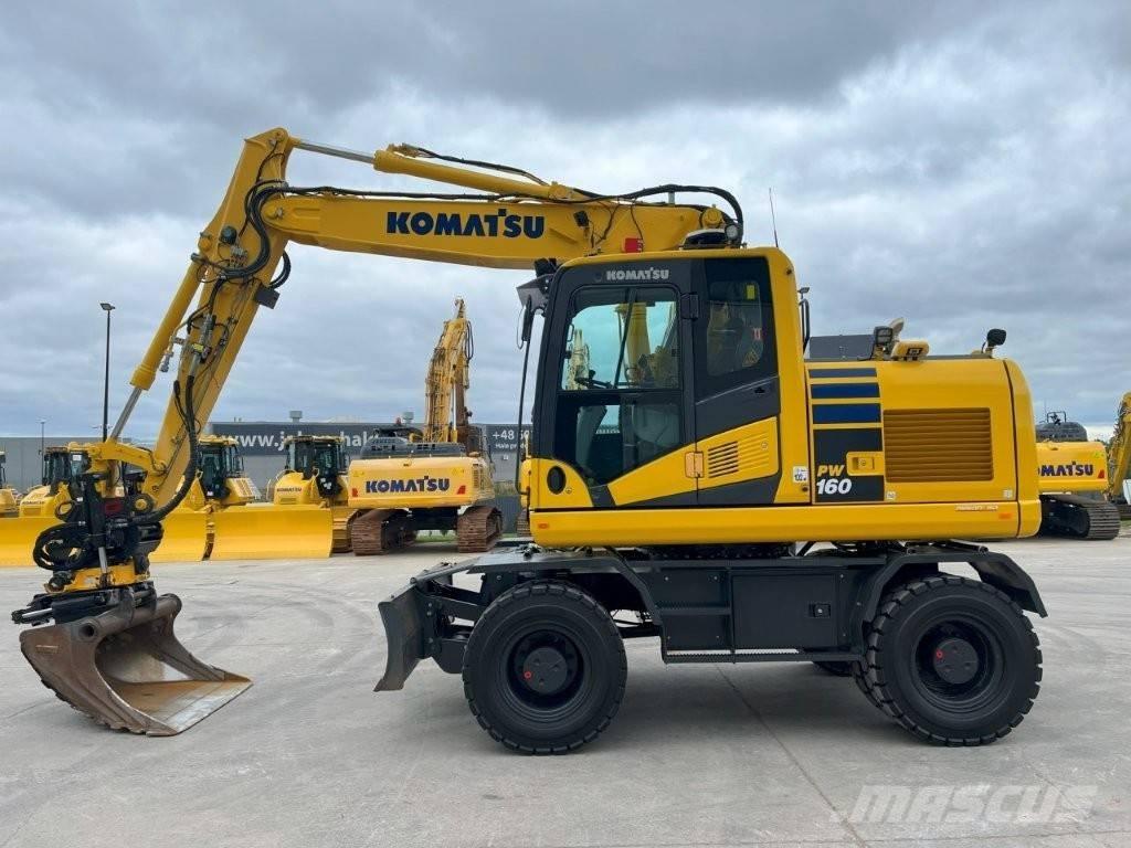 Komatsu PW 160-11 Колёсные экскаваторы