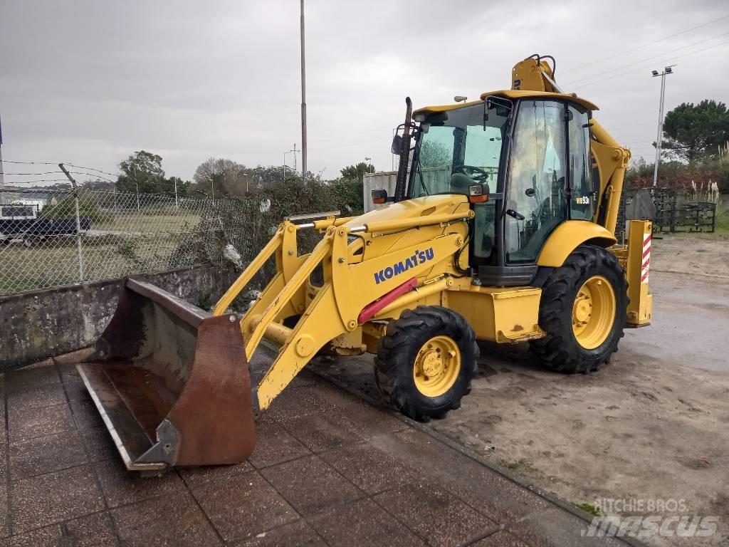 Komatsu WB 93 R Экскаваторы-погрузчики