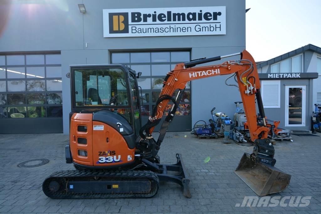 Hitachi ZX 33 U-6 Мини-экскаваторы