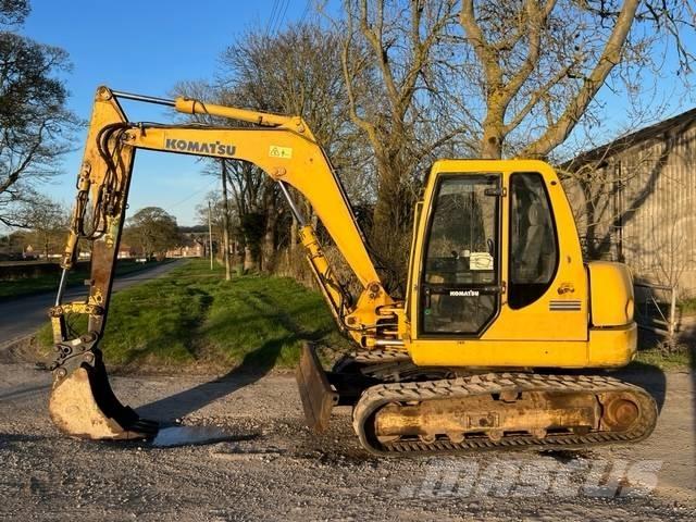 Komatsu PC 75R Малые экскаваторы 7т-12т