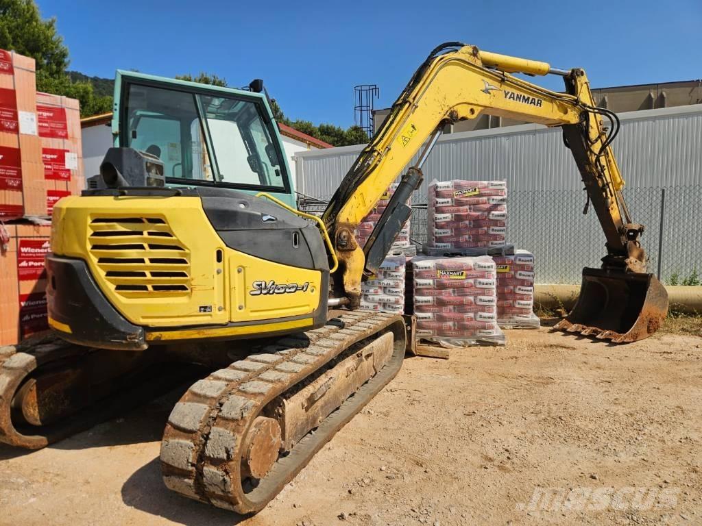 Yanmar SV 100-1 Малые экскаваторы 7т-12т