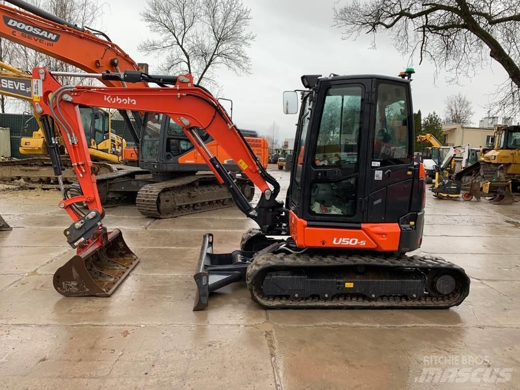 Kubota U50-5 Мини-экскаваторы