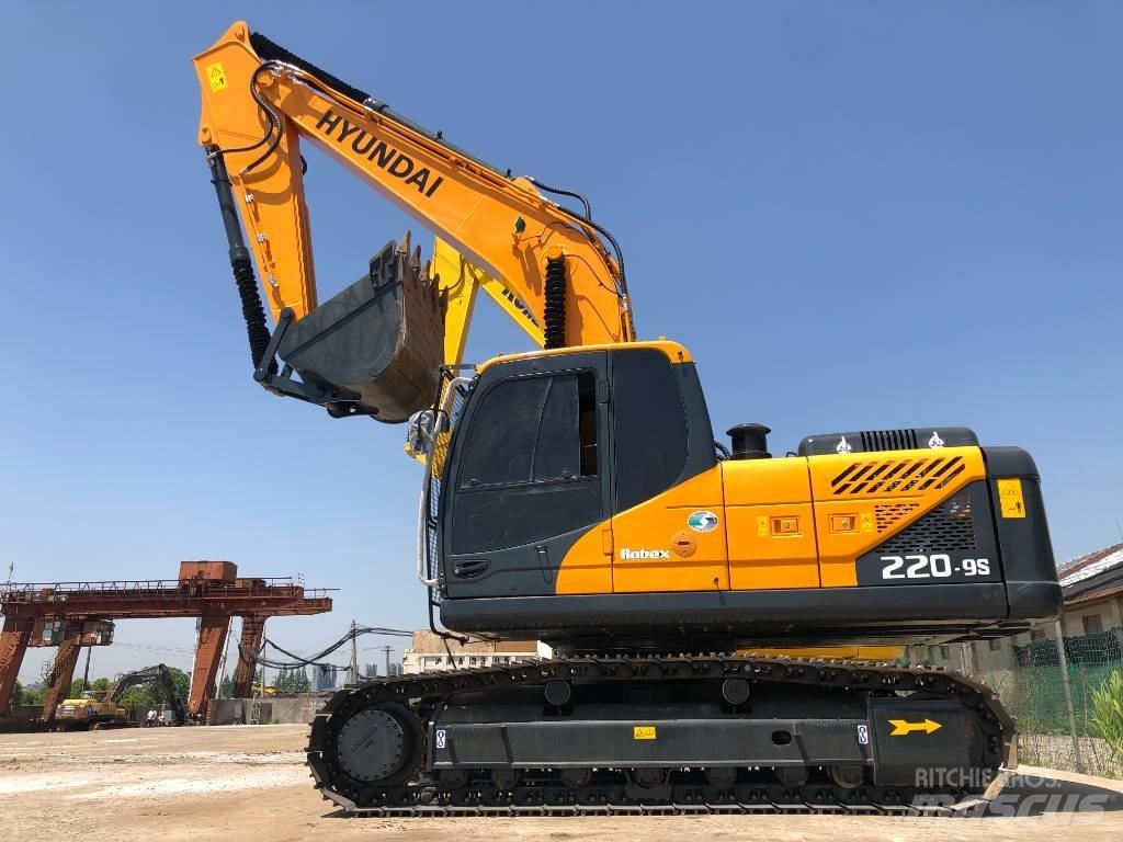 Hyundai R220-9s Гусеничные экскаваторы