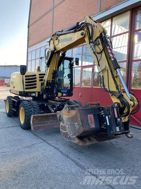 Yanmar B95W Колёсные экскаваторы