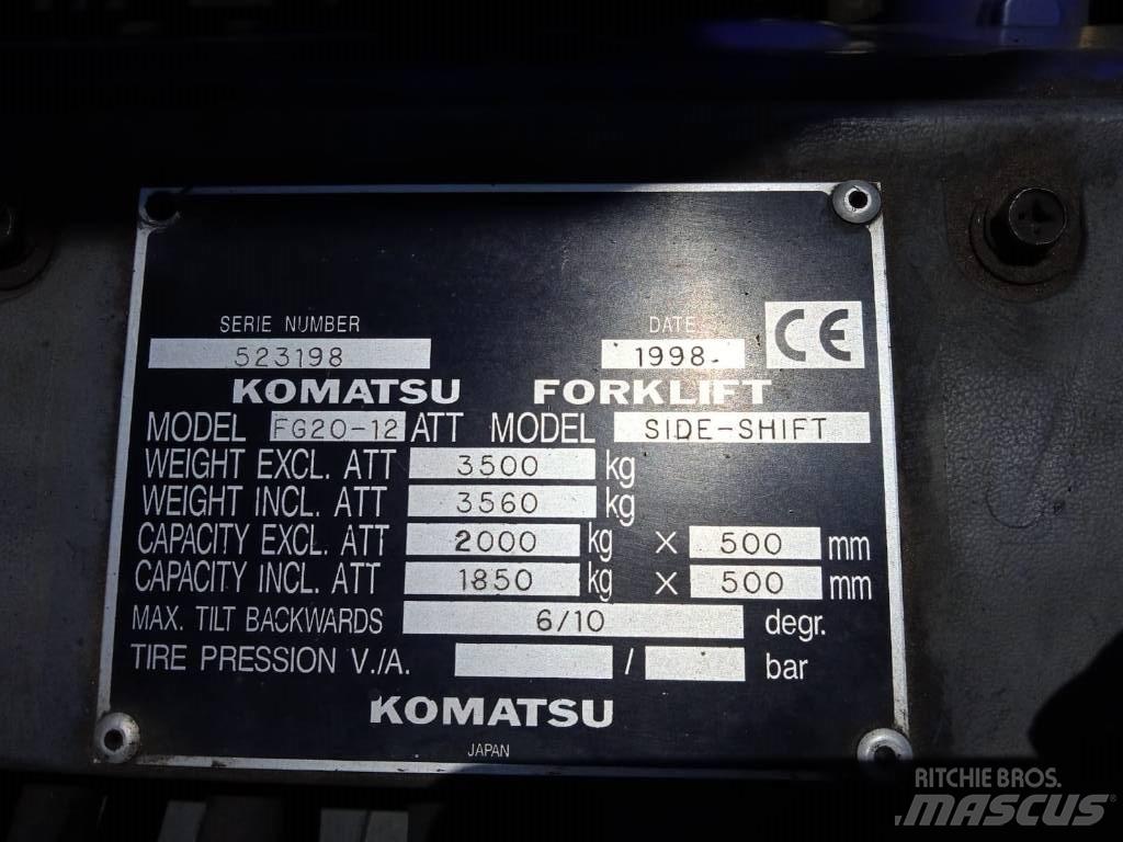 Komatsu FG20-12 Газовые погрузчики