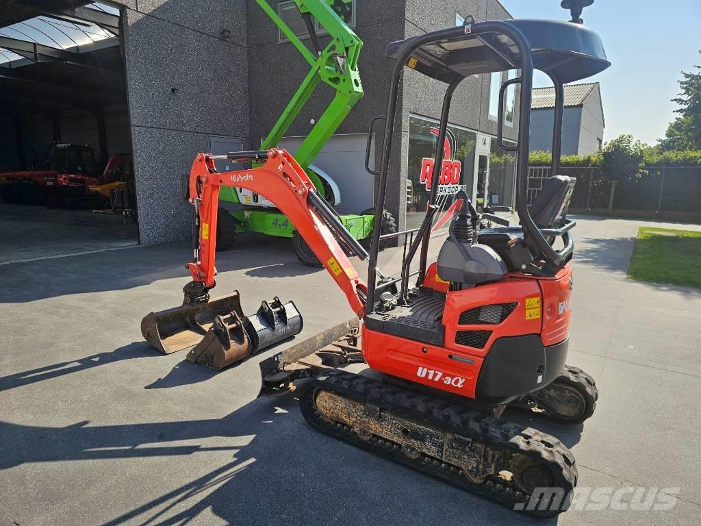 Kubota U 17-3 Мини-экскаваторы