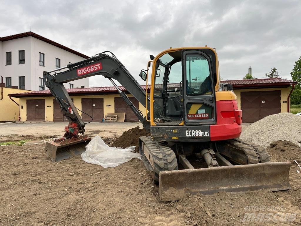 Volvo ECR 88 PLUS Малые экскаваторы 7т-12т