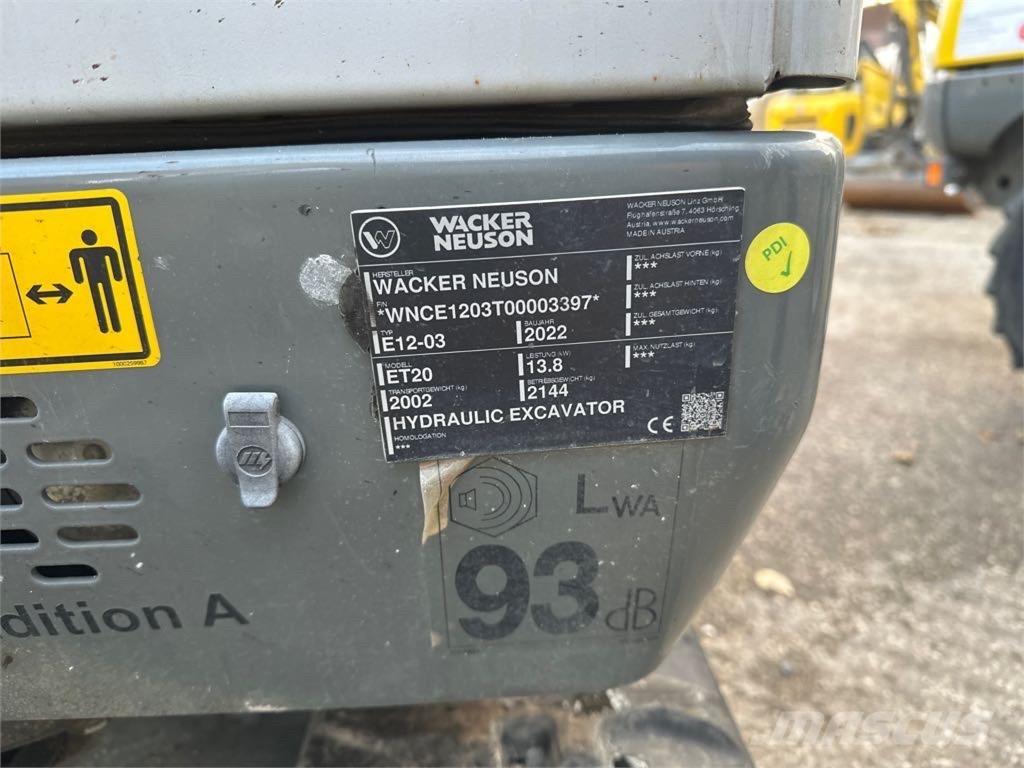 Wacker Neuson ET20 Гусеничные экскаваторы