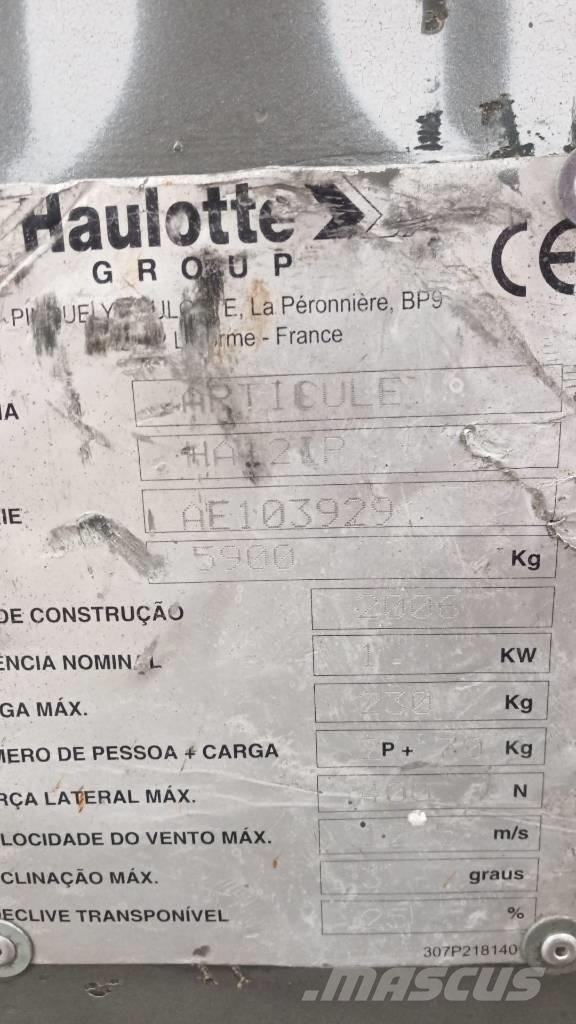 Haulotte HA 12 IP Коленчатые подъемники