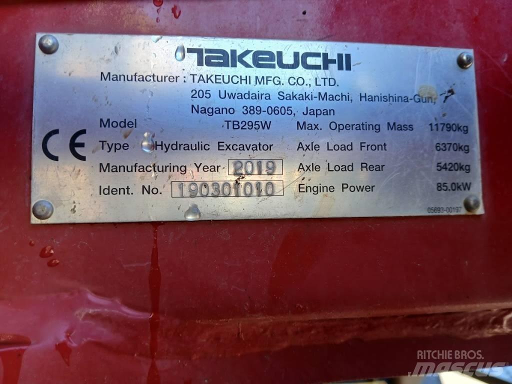 Takeuchi TB 295 W Колёсные экскаваторы