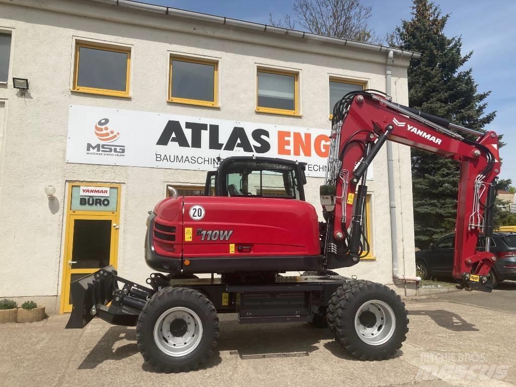 Yanmar B 110 W Колёсные экскаваторы