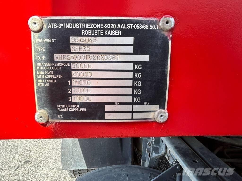 Kaiser SSB35 Низкорамные полуприцепы