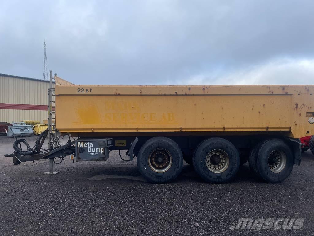 Metsjö Meta Dump 6.3 Тракторные самосвальные прицепы