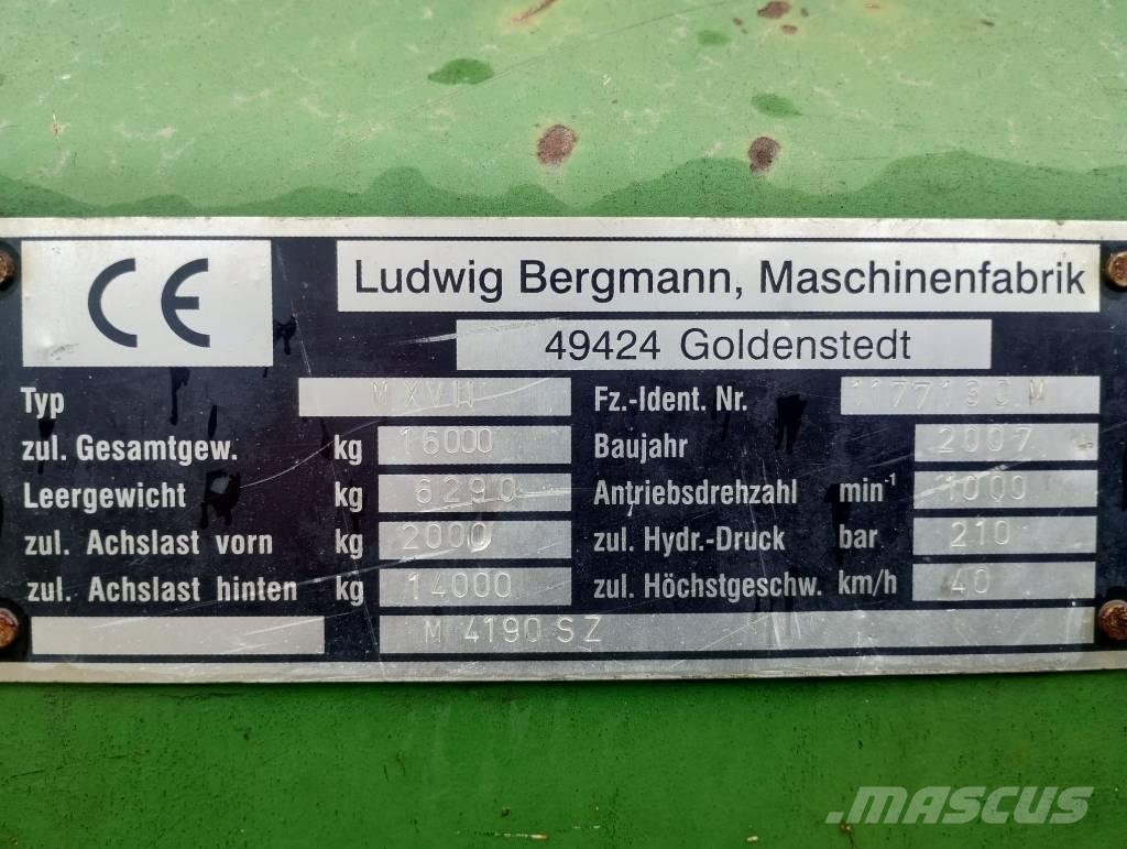 Bergmann M 4190 SZ Сельхозтехника - Другие
