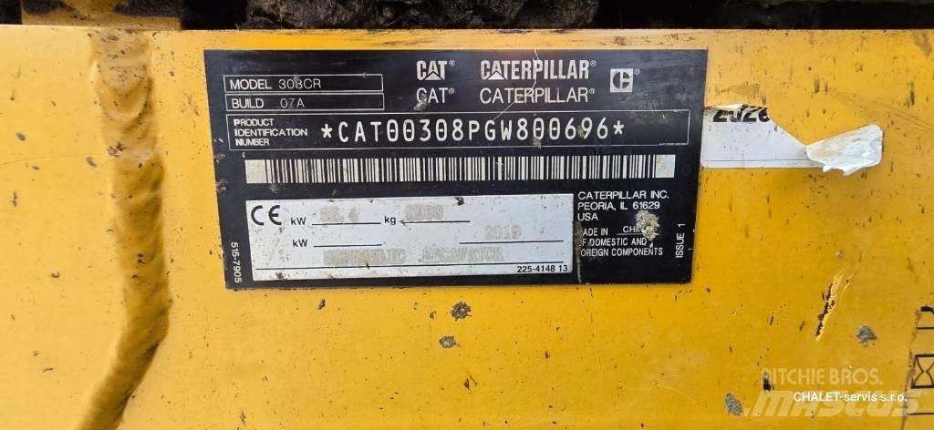 CAT 308 CR Малые экскаваторы 7т-12т