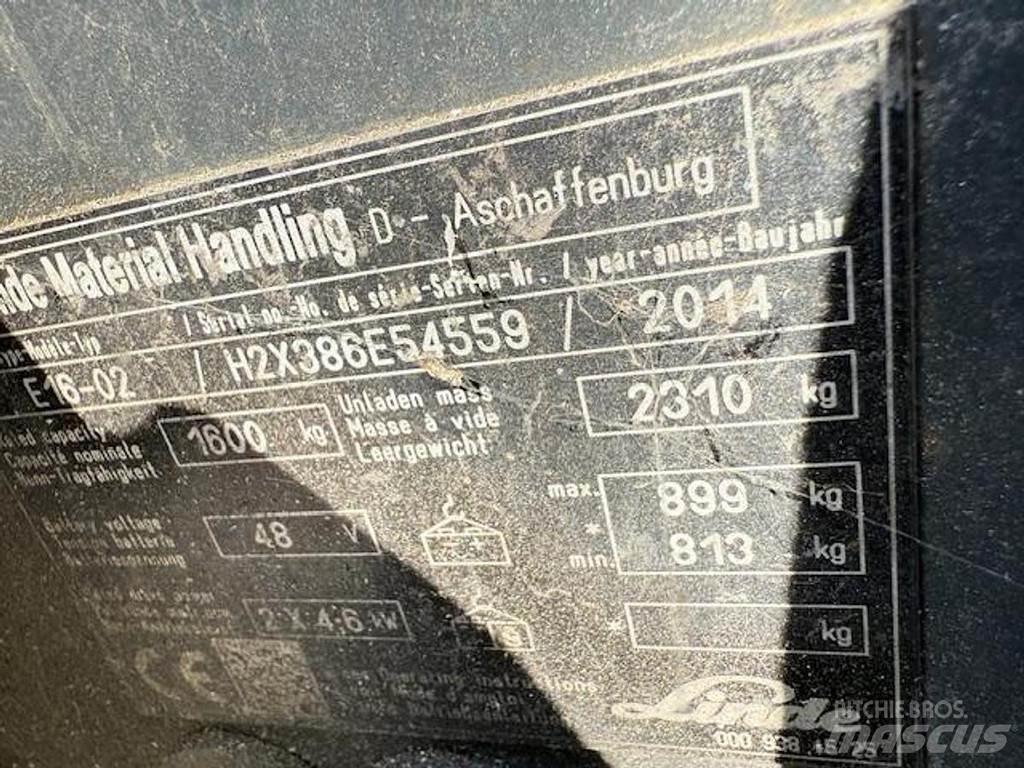 Linde E16-02 Другие складские механизмы
