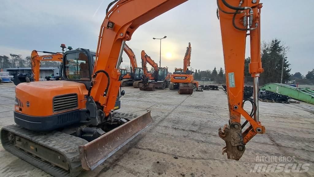 Doosan DX 85 R-3 Малые экскаваторы 7т-12т