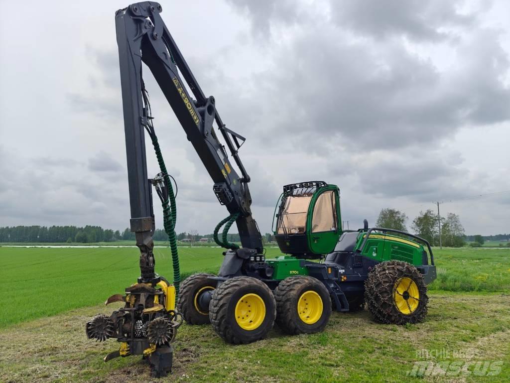 John Deere 1170 G Харвестеры