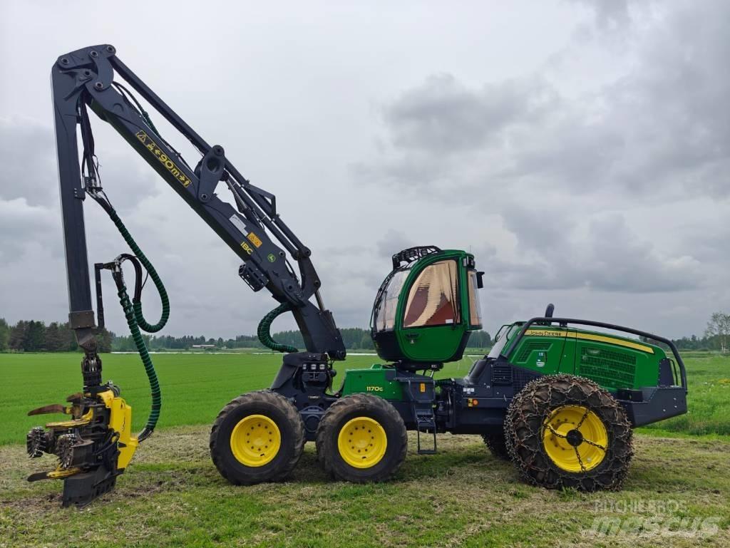 John Deere 1170 G Харвестеры