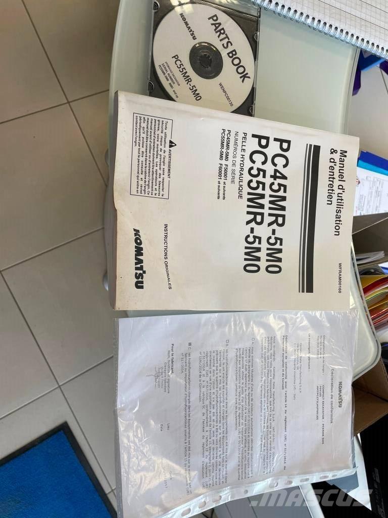 Komatsu PC55MR-5MO Мини-экскаваторы