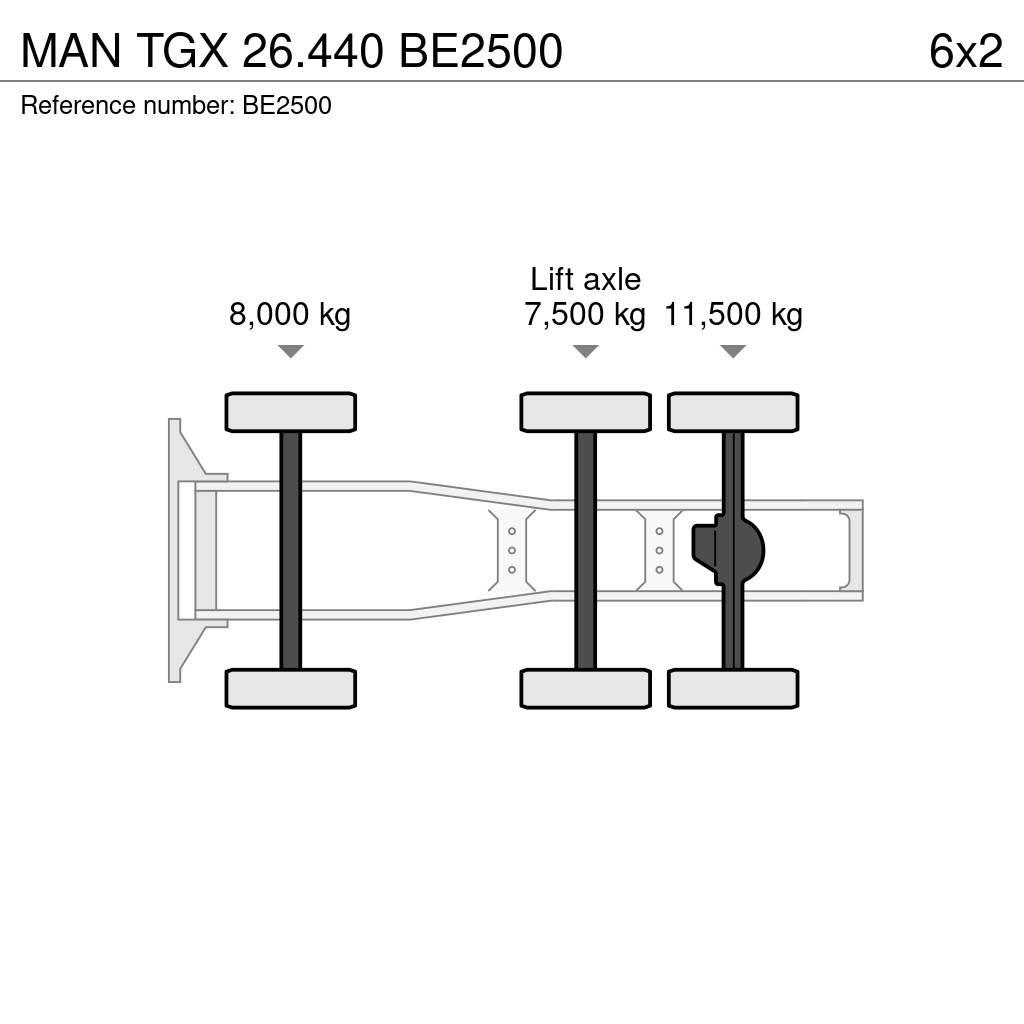MAN TGX 26.440 Седельные тягачи