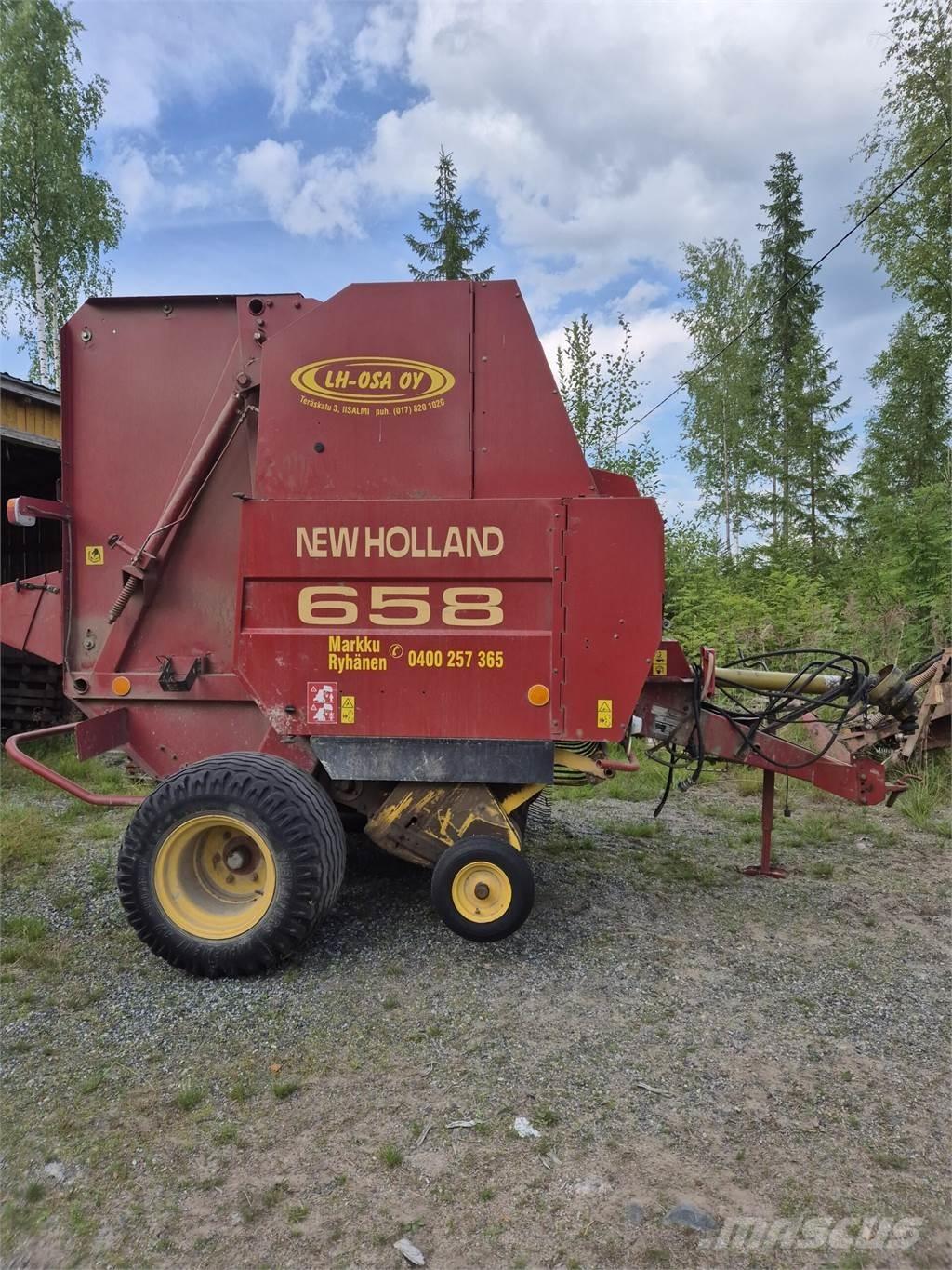 New Holland 658 Рулонные пресс-подборщики