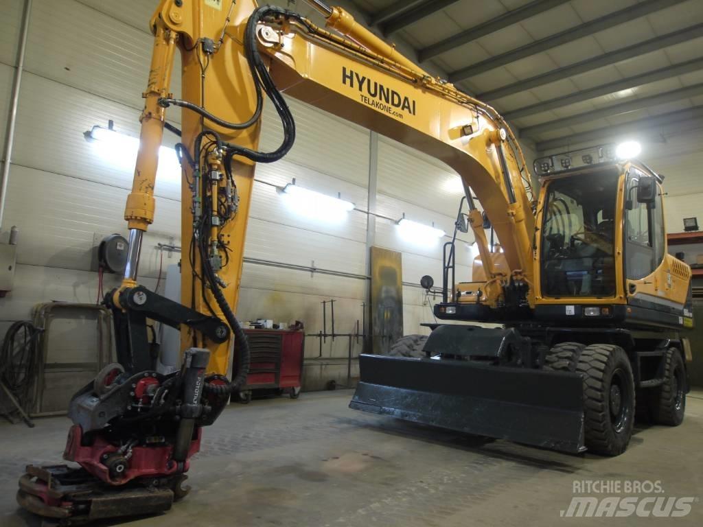 Hyundai R 160 W-9A Колёсные экскаваторы