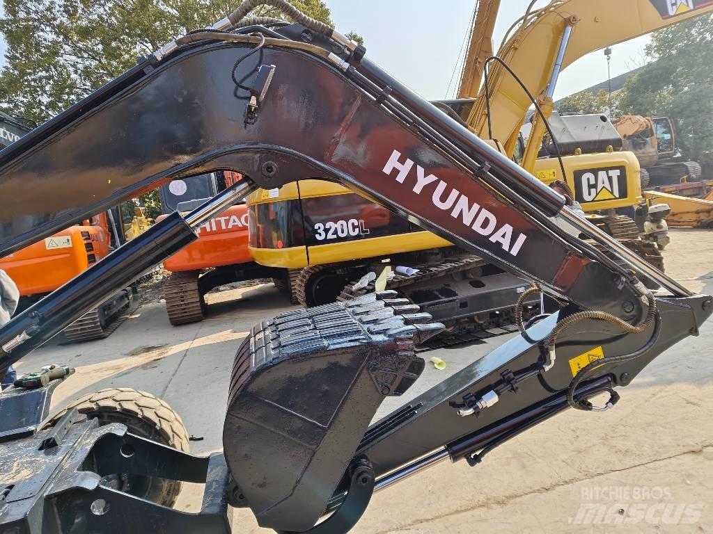 Hyundai 60W-9 Колёсные экскаваторы