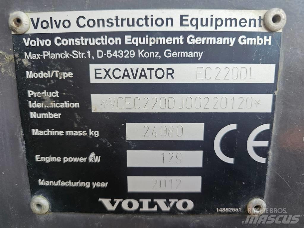 Volvo EC 220 DL Гусеничные экскаваторы