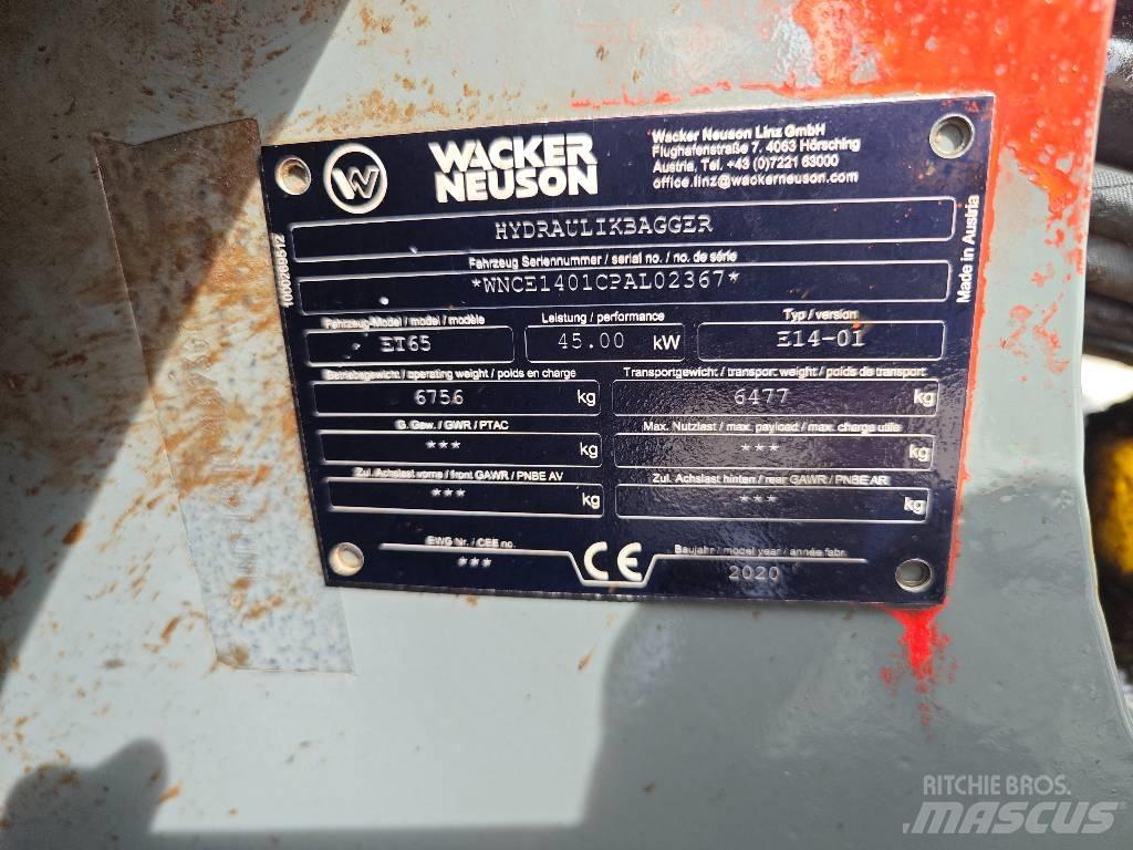 Wacker Neuson ET 65 Гусеничные экскаваторы