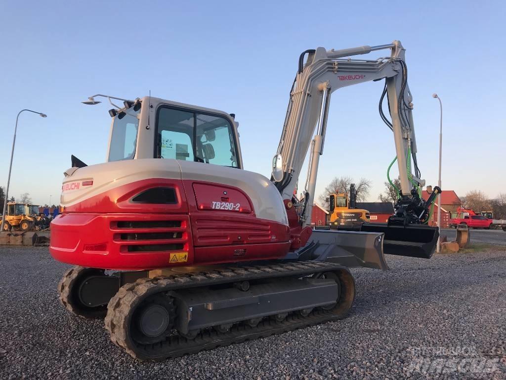 Takeuchi TB290-2 Малые экскаваторы 7т-12т