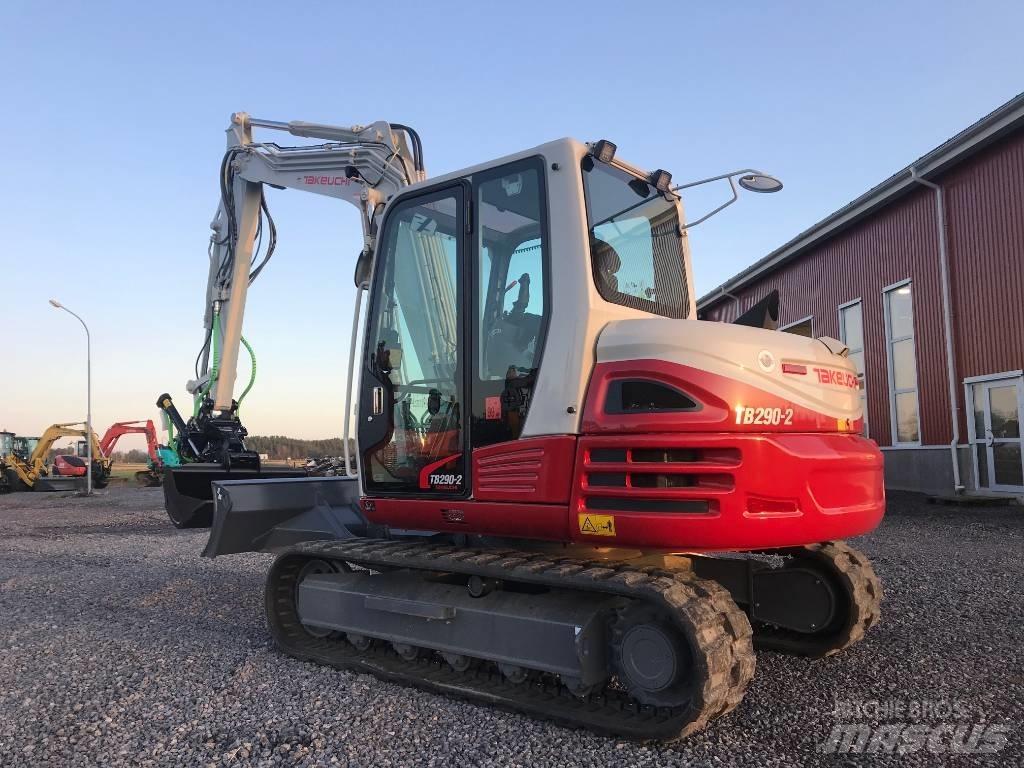 Takeuchi TB290-2 Малые экскаваторы 7т-12т