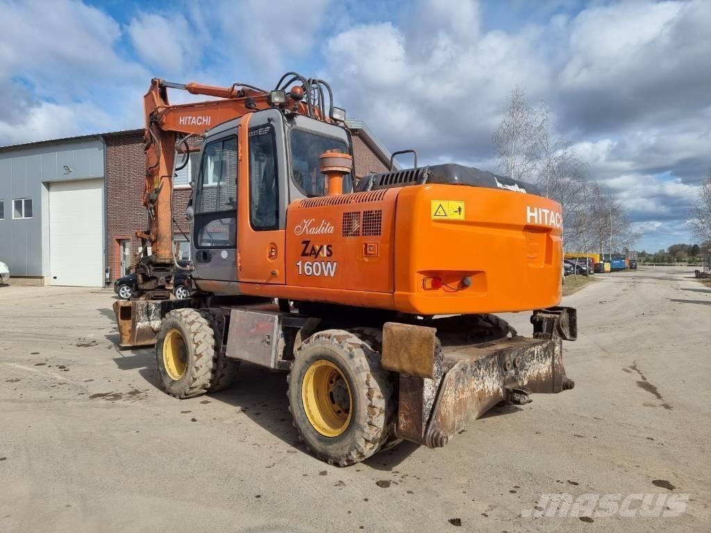 Hitachi ZX 160 W Колёсные экскаваторы