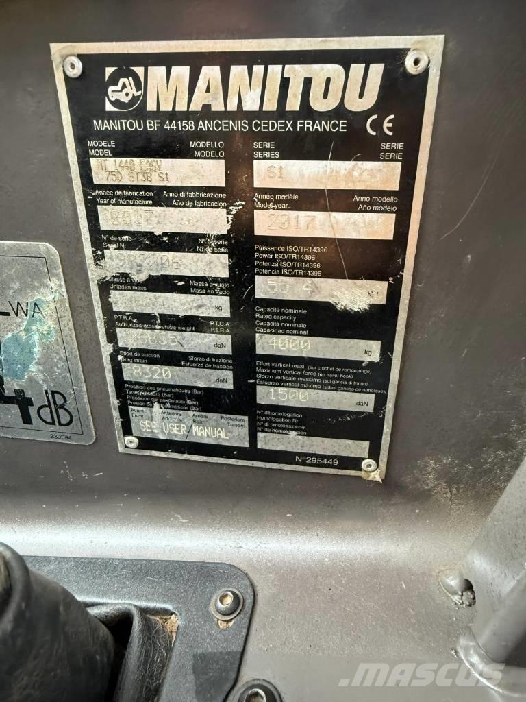 Manitou MT 1440 Телескопические погрузчики