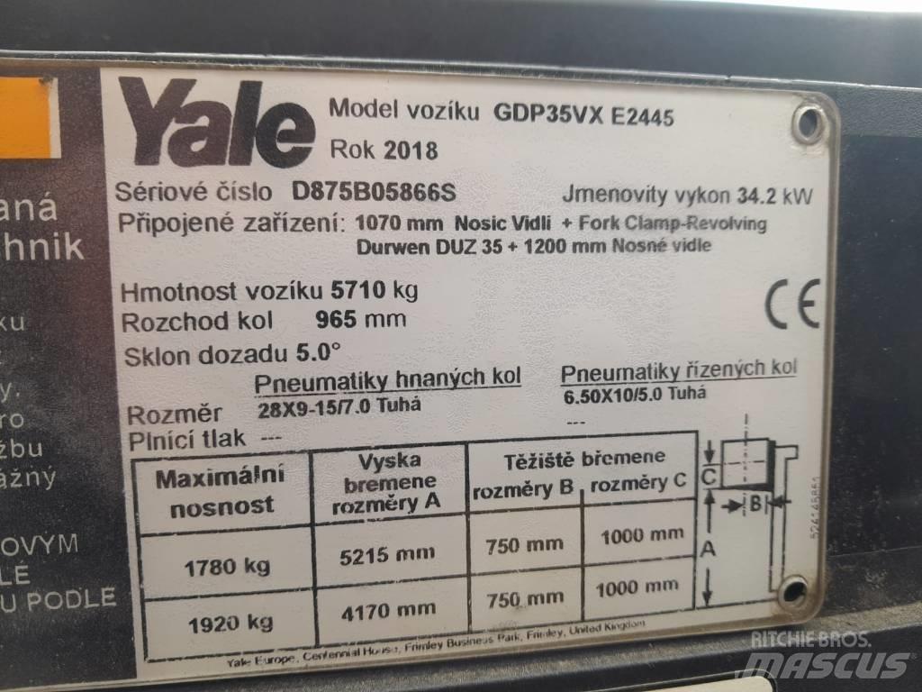 Yale GDP35VX Дизельные погрузчики