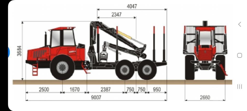 Valmetal 840.2 Форвардеры