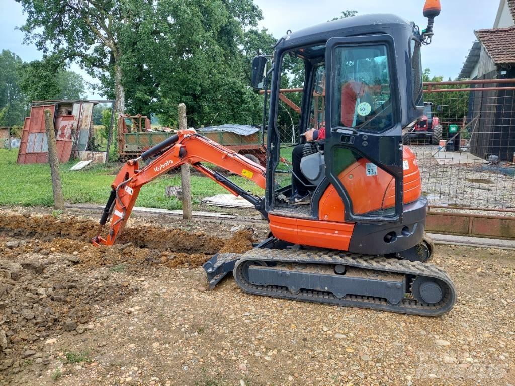 Kubota U20-3A Мини-экскаваторы