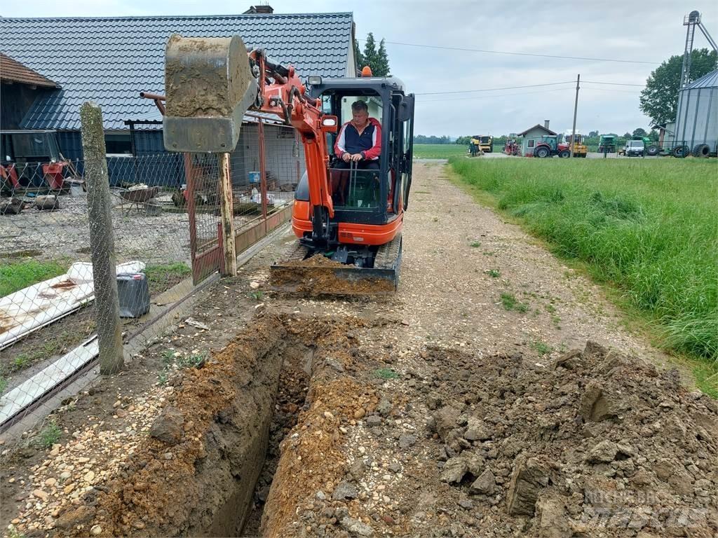 Kubota U20-3A Мини-экскаваторы