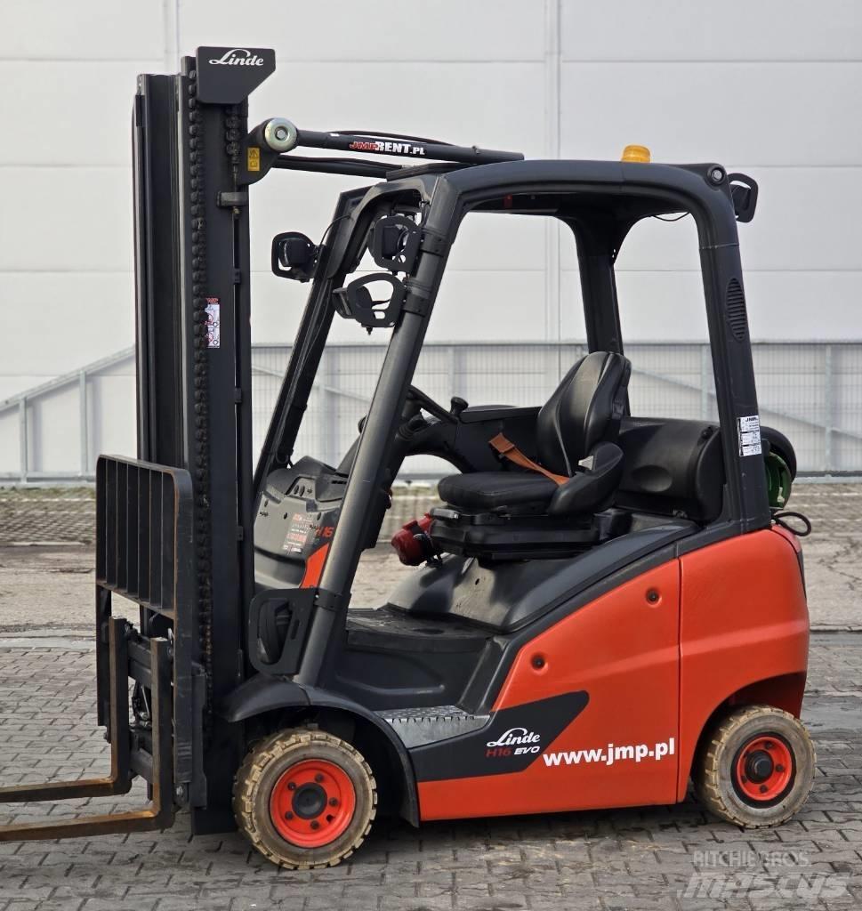 Linde H 16 T - 01 Газовые погрузчики