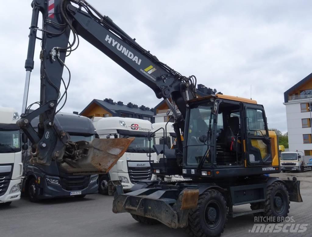 Hyundai HW 170 ACR Колёсные экскаваторы