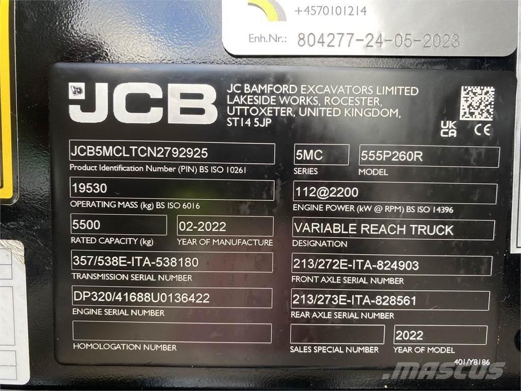 JCB 555-260R Телескопические погрузчики