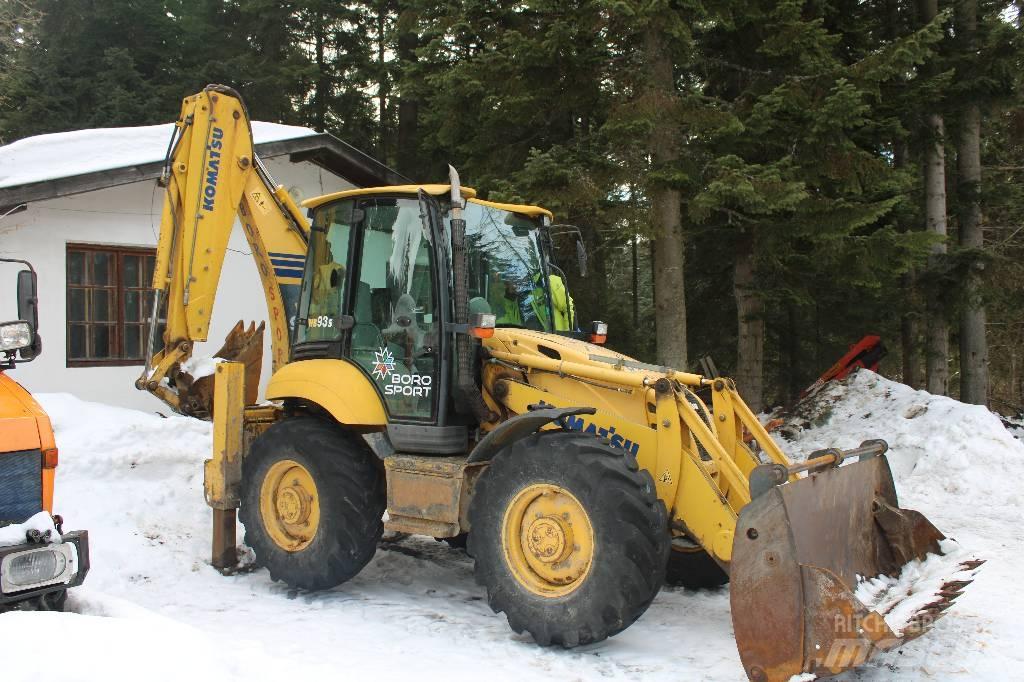 Komatsu WB 93 S-5 Экскаваторы-погрузчики