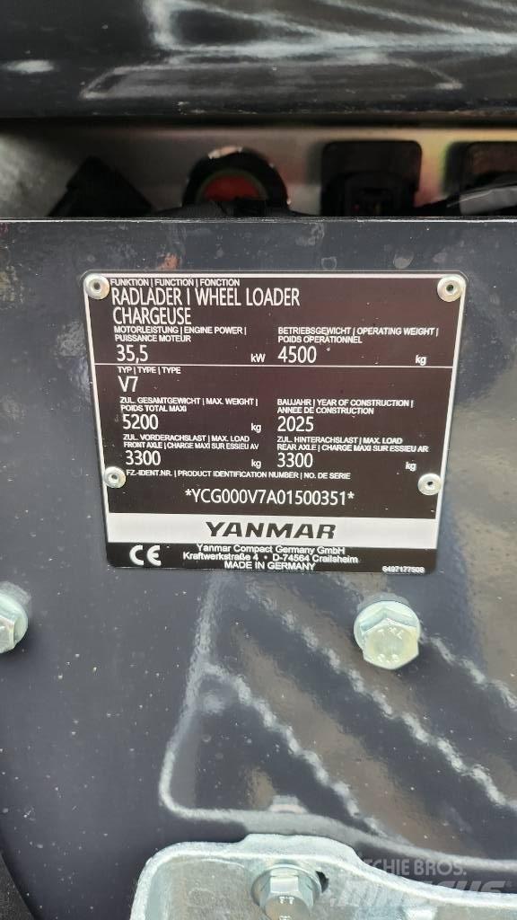 Yanmar Radlader V7HW Фронтальные погрузчики