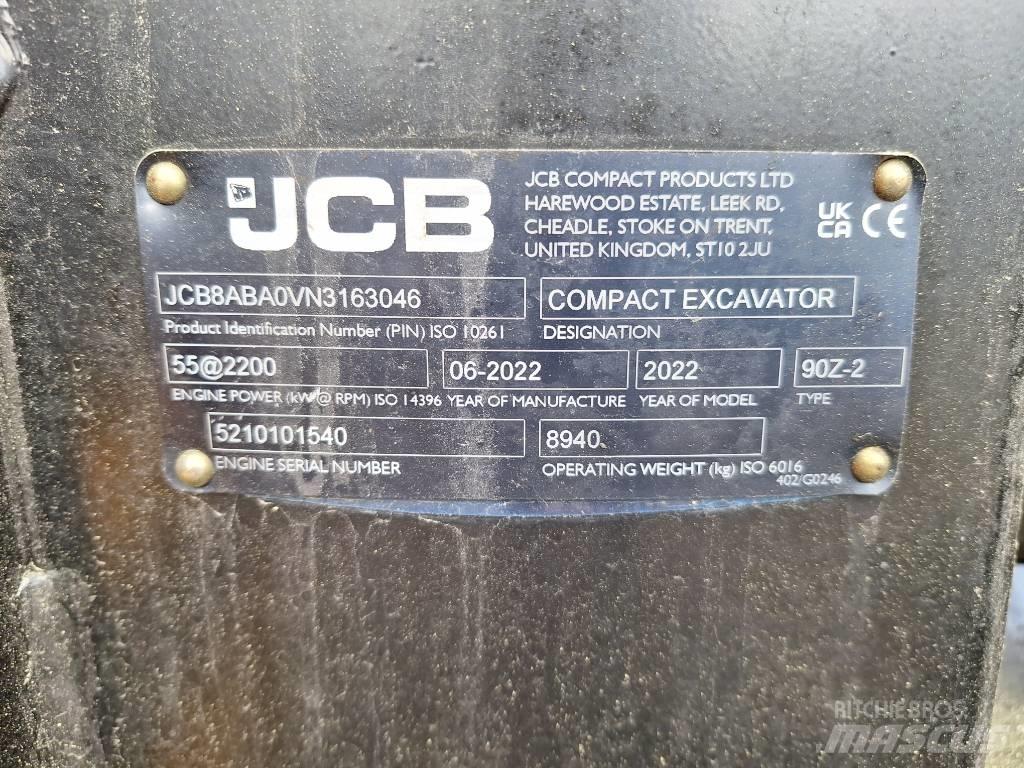 JCB 90 Z-2 Малые экскаваторы 7т-12т