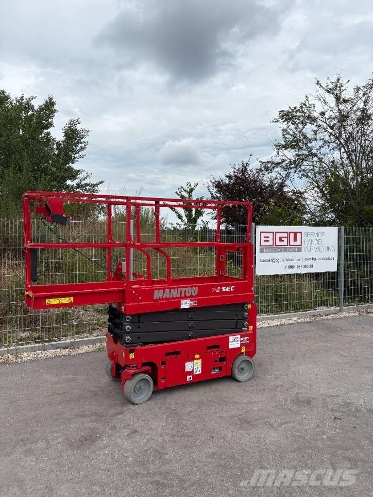Manitou 78 SEC Ножничные подъемники